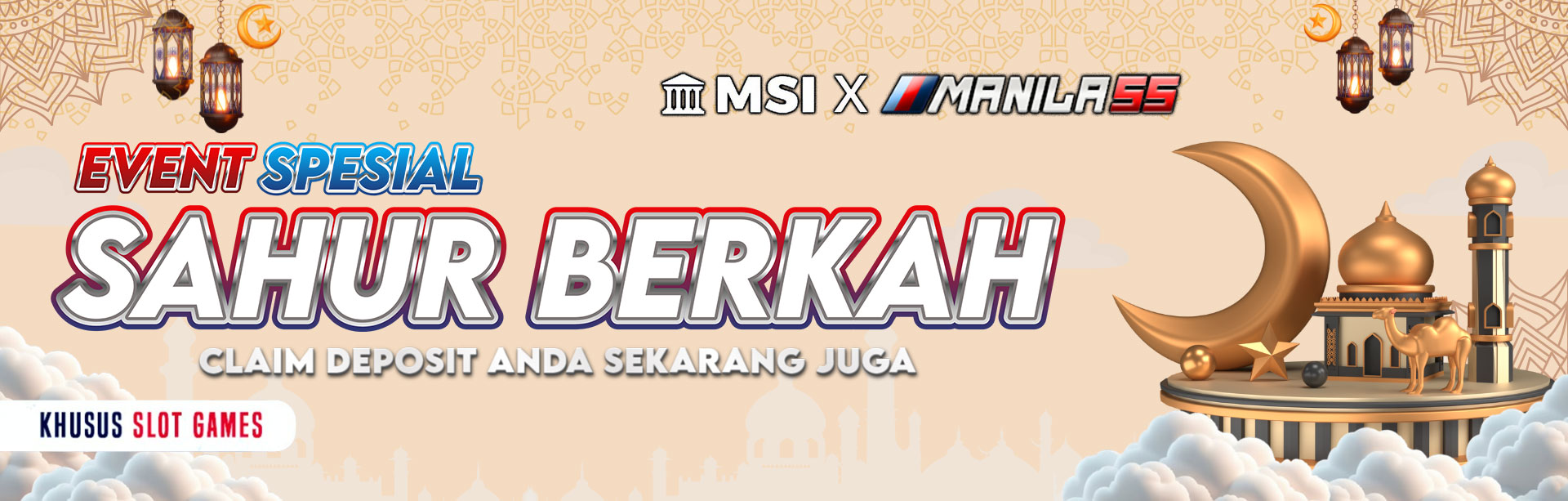 EVENT SPESIAL SAHUR BERKAH MSI