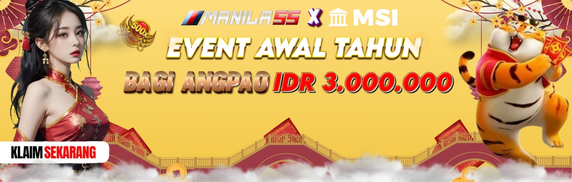 EVENT AWAL TAHUN MSI BAGI ANGPAO 3.000.000	